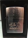 Product Description: A chrome Zippo Lighter with the A.D. Bull Logo on Front</br> Zippo Lighter with Logo